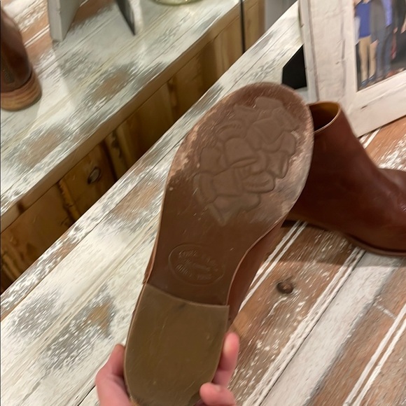 Kork-Ease Brown Leather Ankle Boots Size 9 - Picture 4 of 10